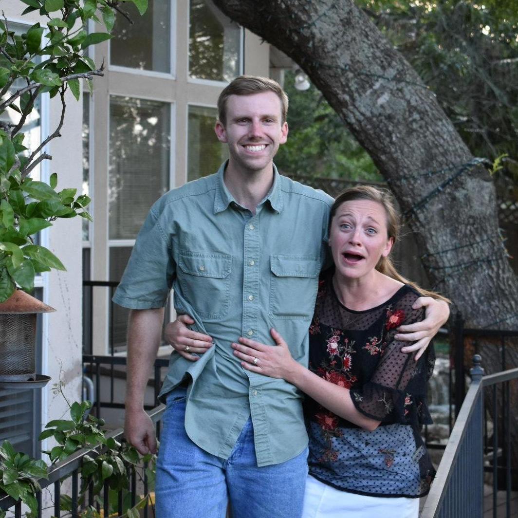 Nathan's SECOND surprise of the day- an engagement party organzied with many of our closest friends and family members!