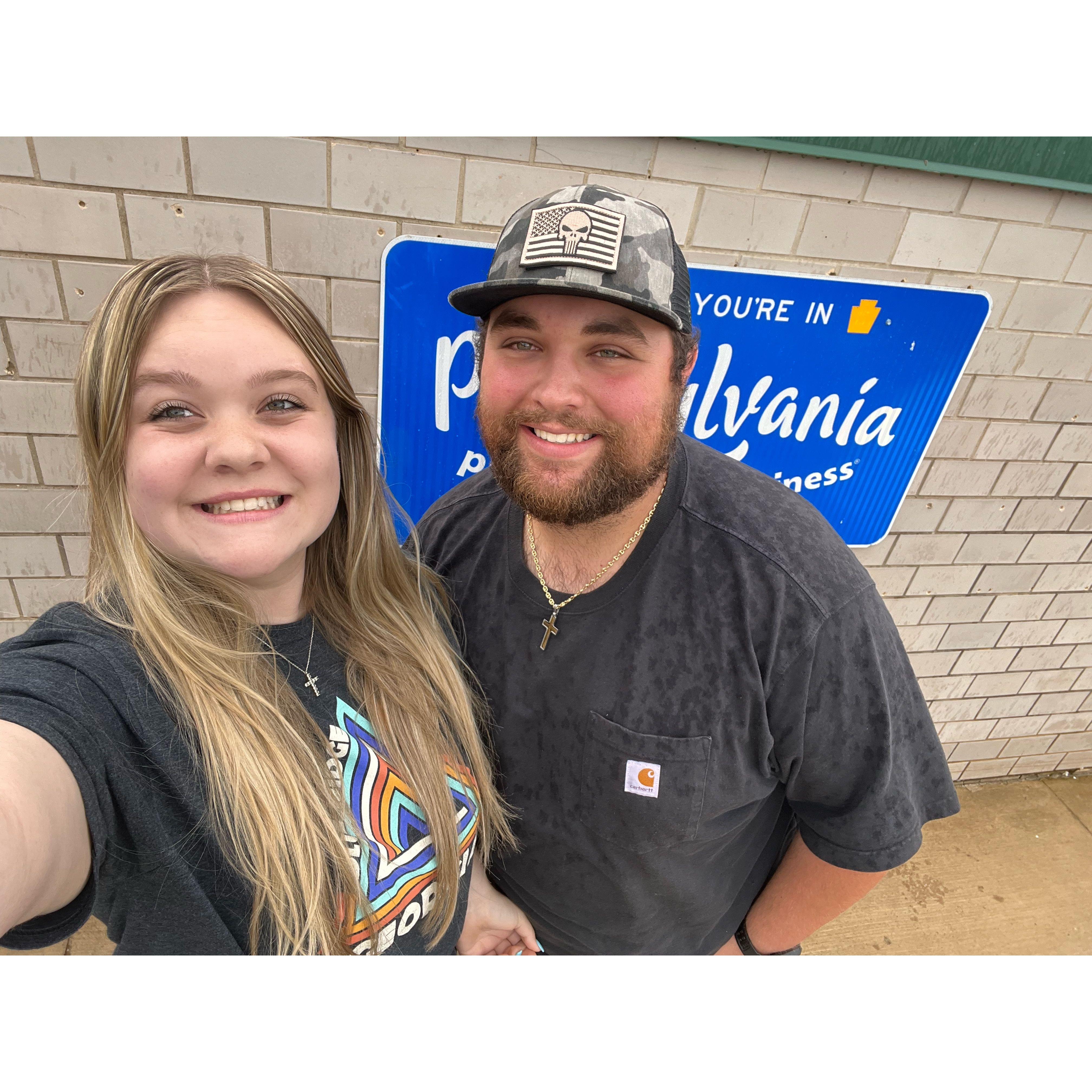 We visited Pennsylvania on our way up to NY!