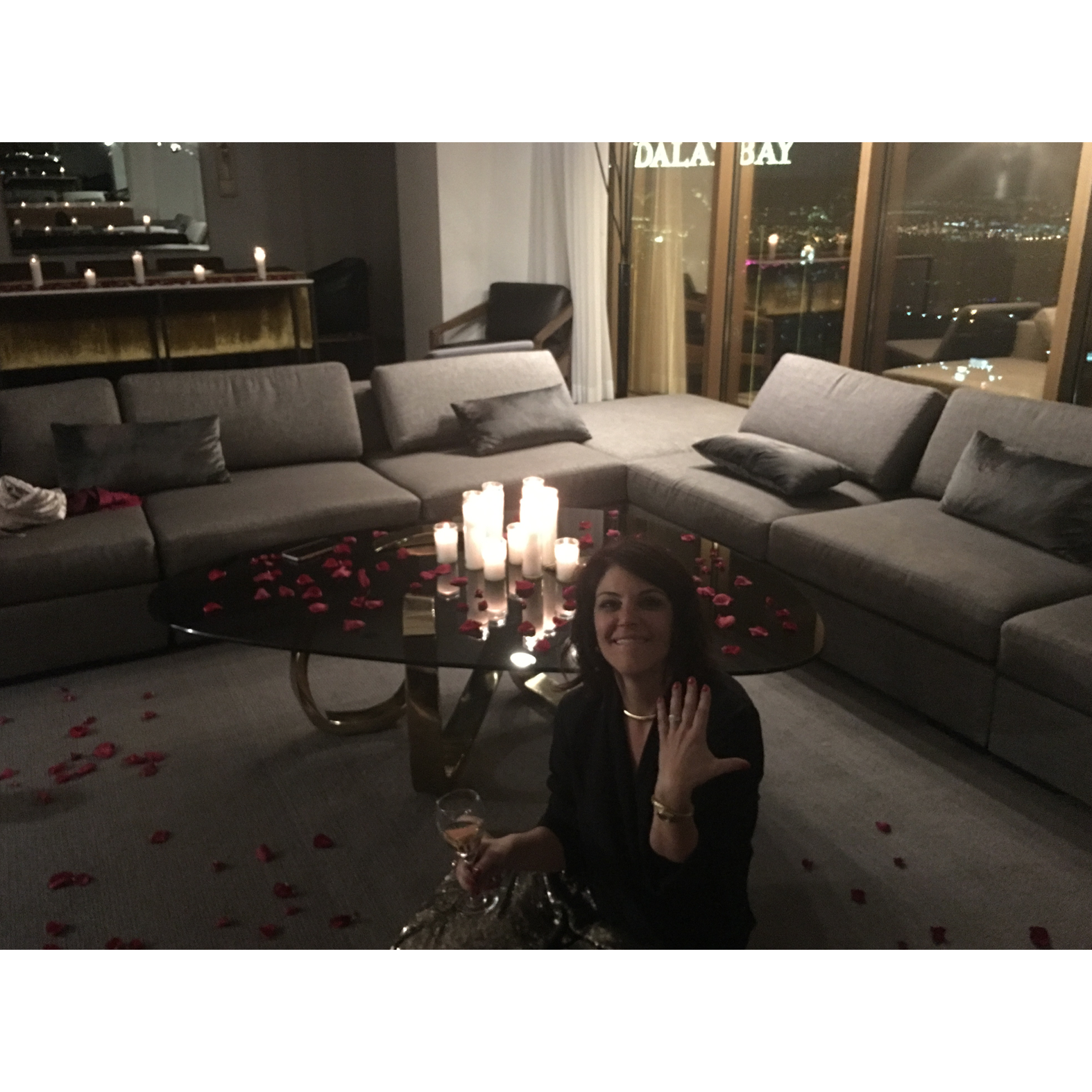 She said, YES!!!!