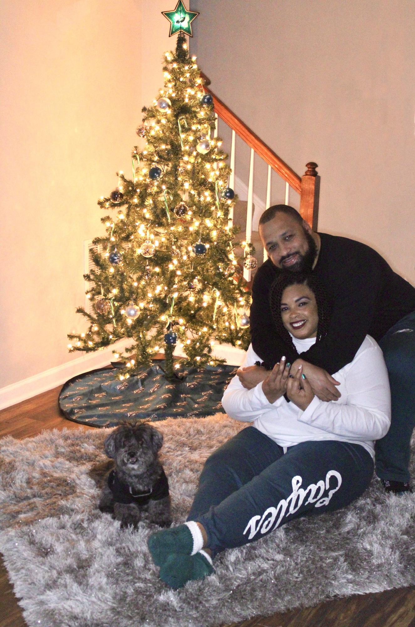 Holiday card photo shoot 2020