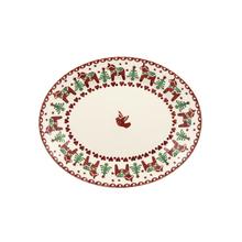 Christmas Joy Small Oval Platter 2020