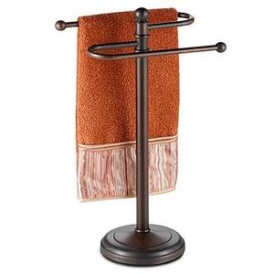 Curved Hand Towel Tree in Oil Rubbed Bronze