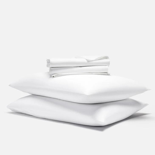 Classic White Percale Core Sheet Set King