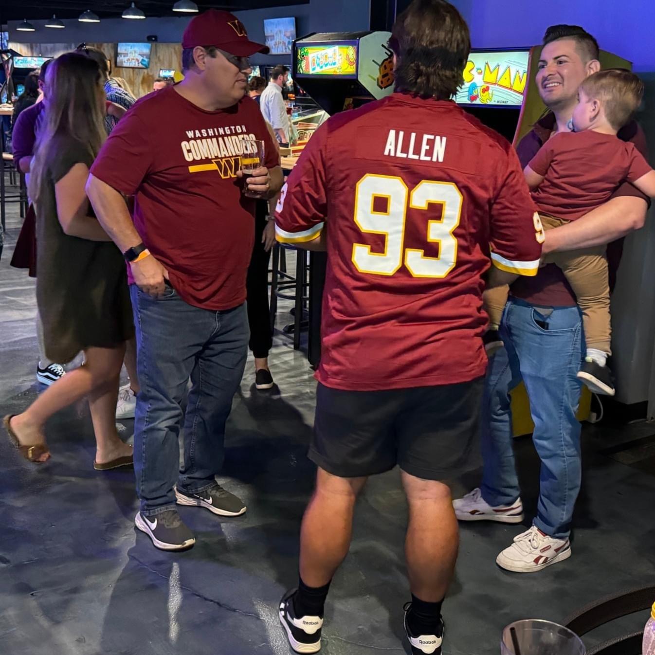 Uncle Dean sighting, featuring his grandson Alexander and son-in-law, Rick.