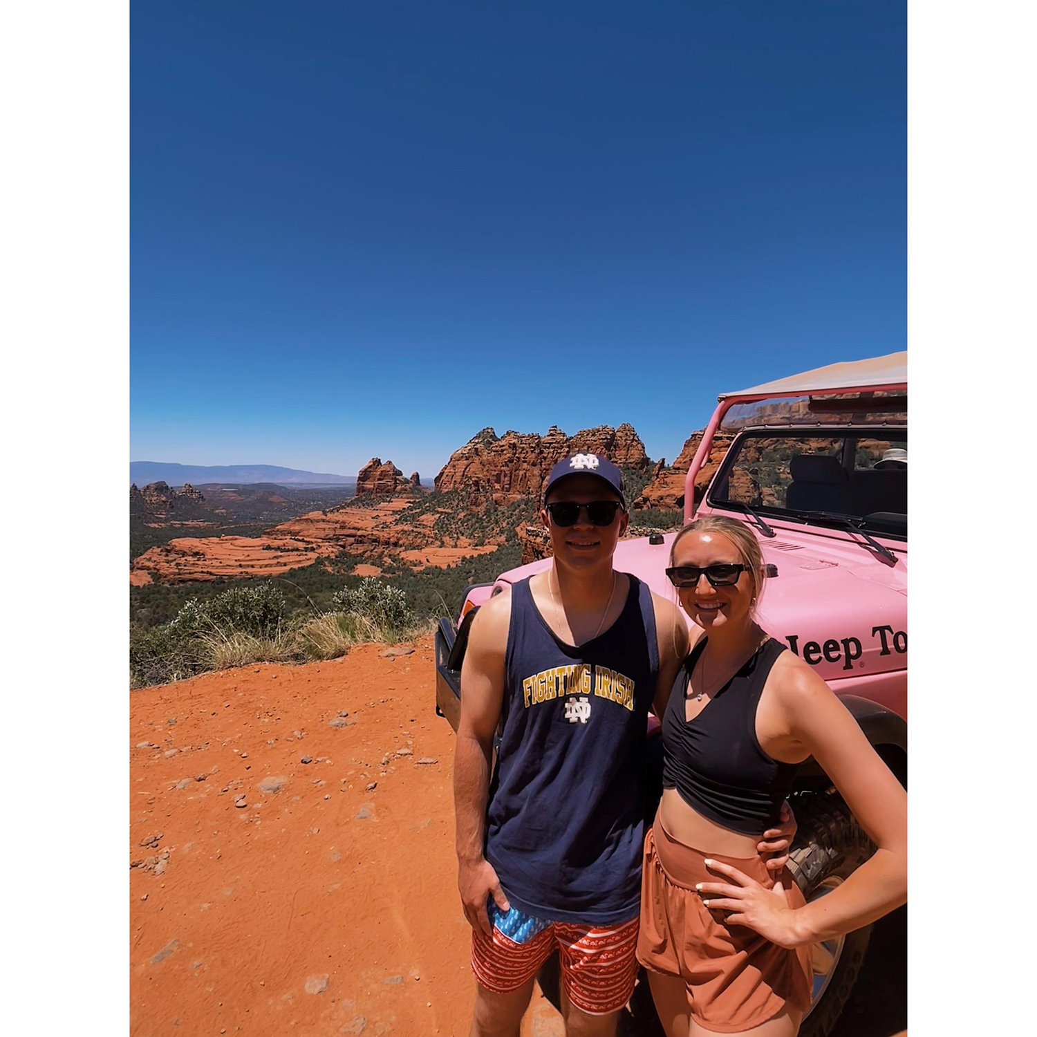 Pink Jeep tour in AZ
