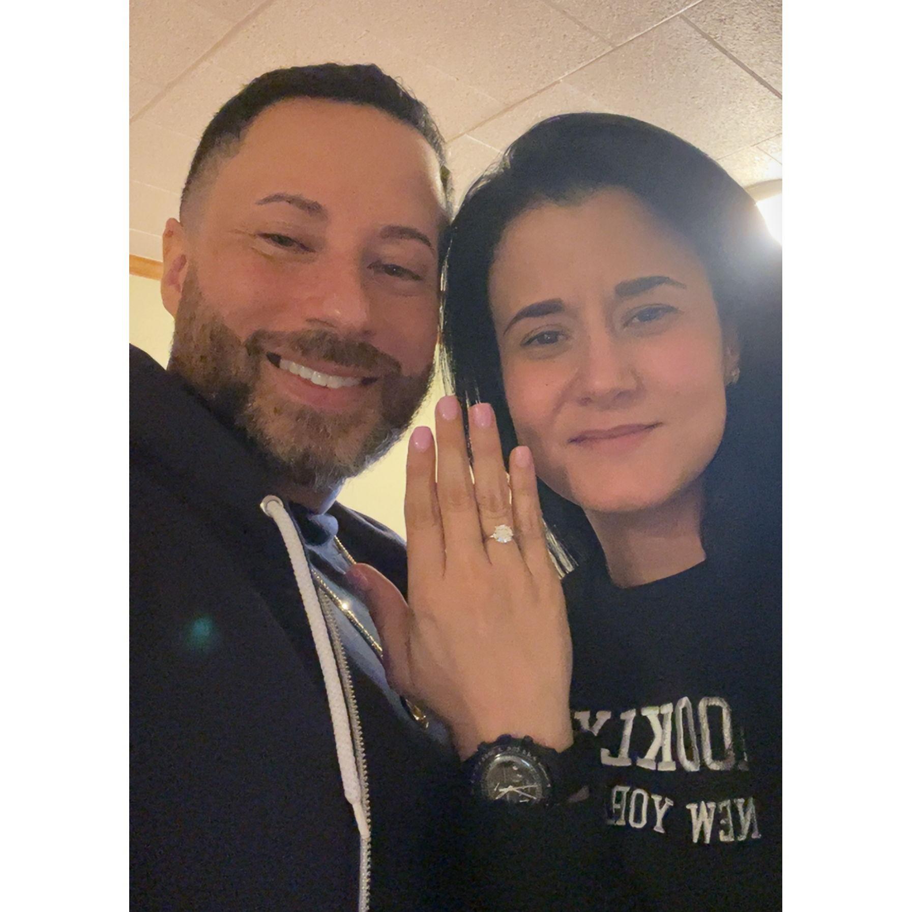 The easiest ‘yes’ I’ve ever said 🤍 #FutureMrs