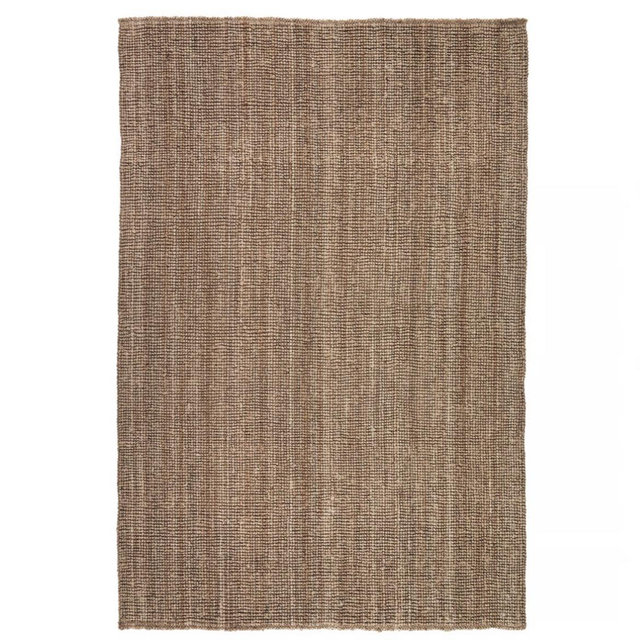 Rug, flatwoven, 4 ' 4 "x6 ' 5 ", natural