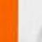 Tangerine / White