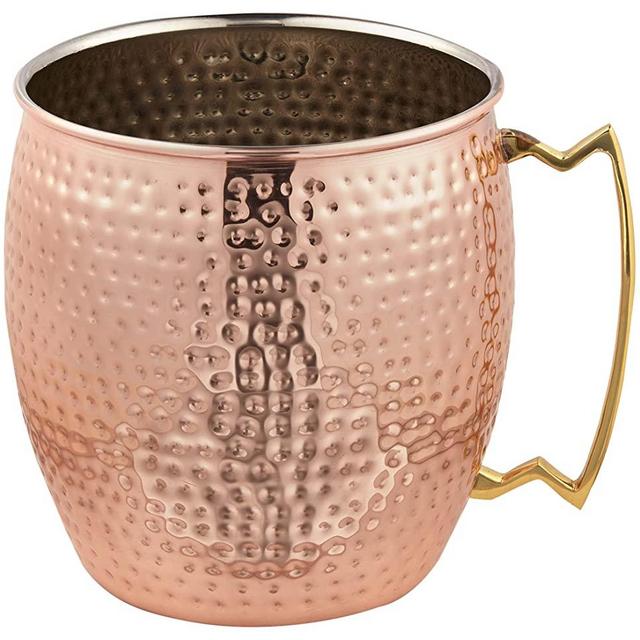 American Metalcraft CM192H Jumbo Hammered Copper Moscow Mule Mug, 192-Ounces