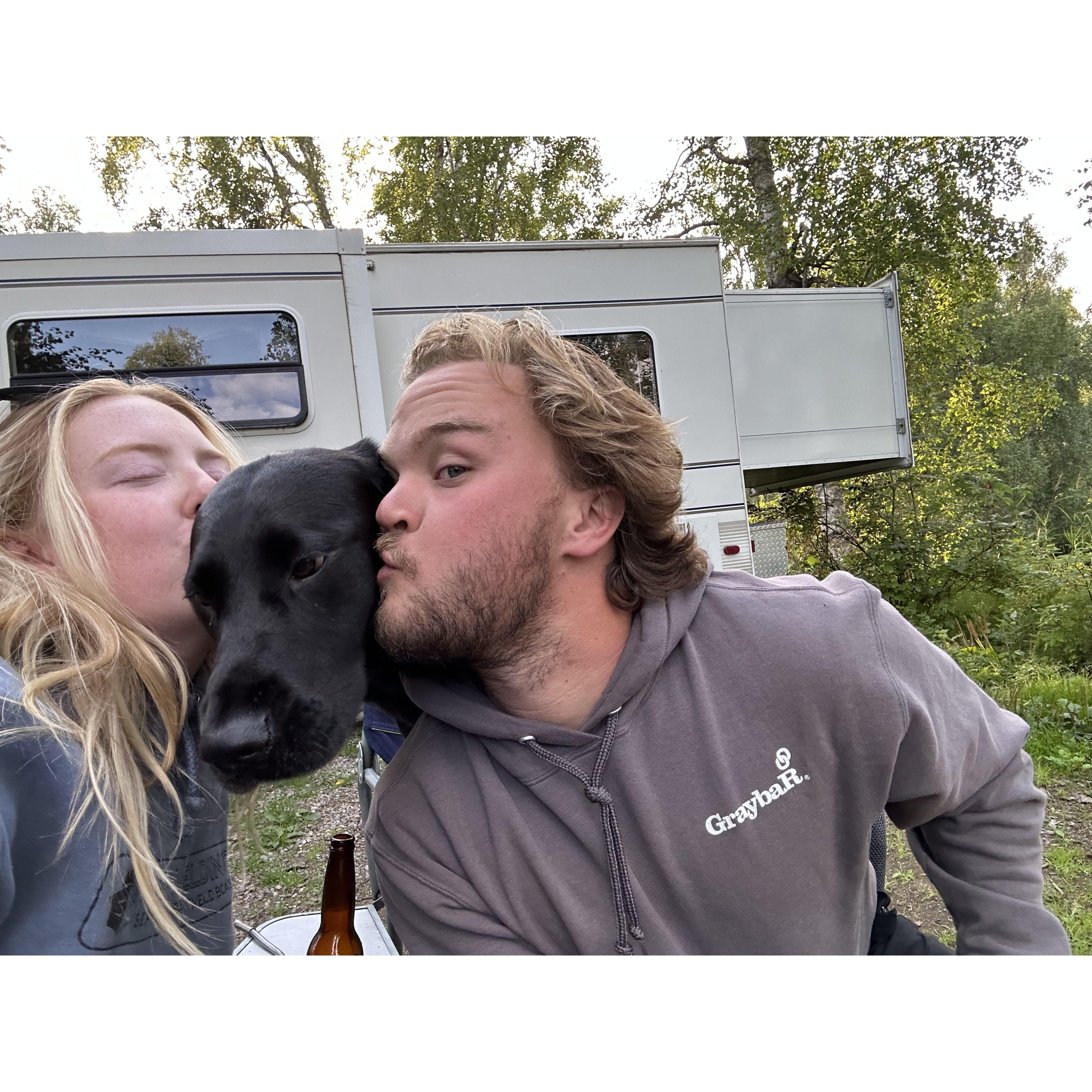 9 year anniversary camping trip