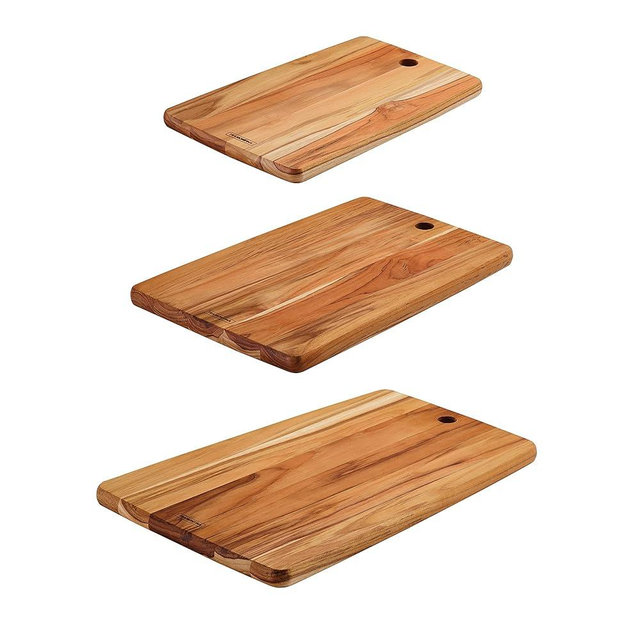Tramontina 3 PC Cut & Taste Kitchen Board, 81000/020DS
