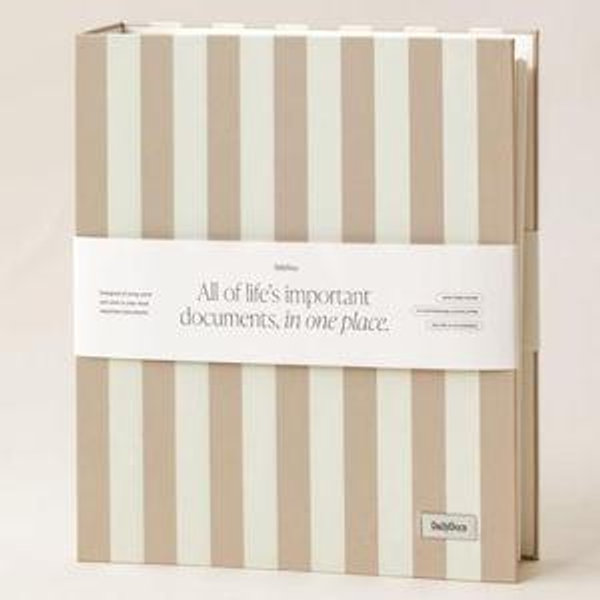 Document Organizer Binder (Oat)