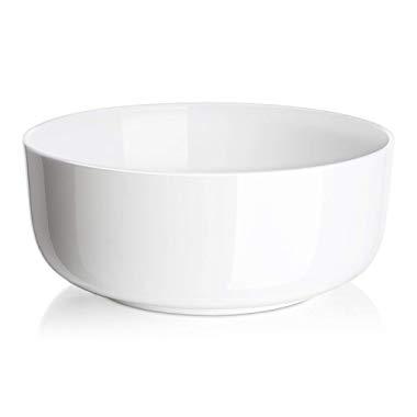 DOWAN 1-1/2 Quart Porcelain Serving Bowls, 2-Pack