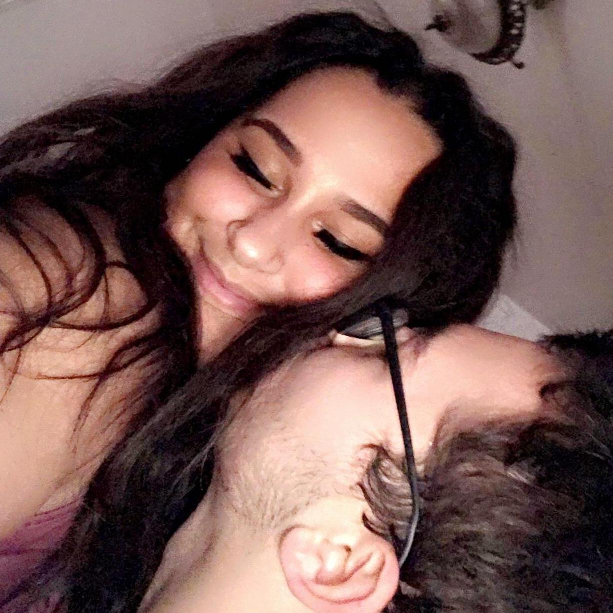 The most amazing feeling is a special kiss on the cheek from the person you love the most!
