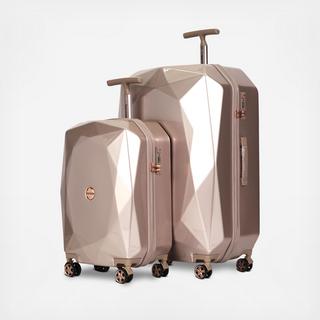 Kensie 2-Piece TSA-Lock Rolling Luggage Set