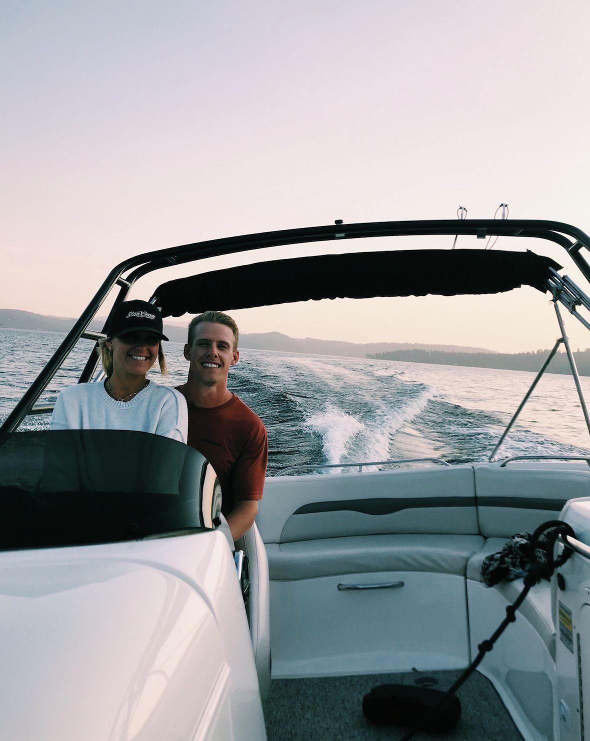 September 2020: First time together in Coeur d'Alene