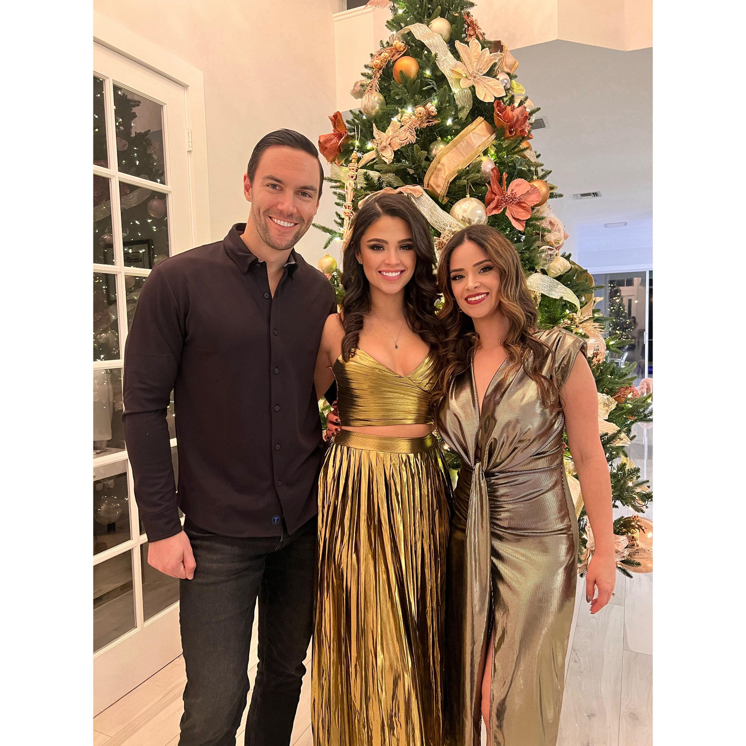 Christophers first New years with Sofia's family.