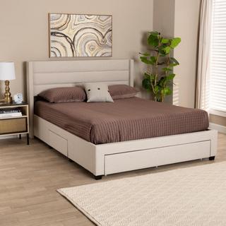 Braylon Mid-Century Modern Platform Bed