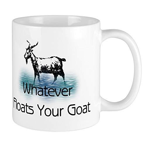 CafePress Whatever Floats Your Goat Mug Unique Coffee Mug, Coffee Cup