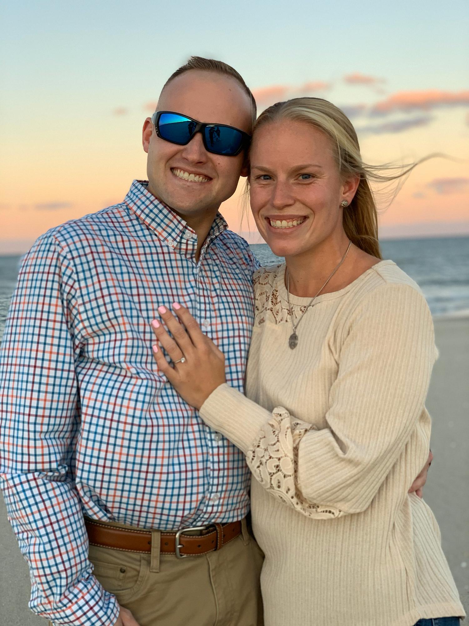 The day we got engaged!