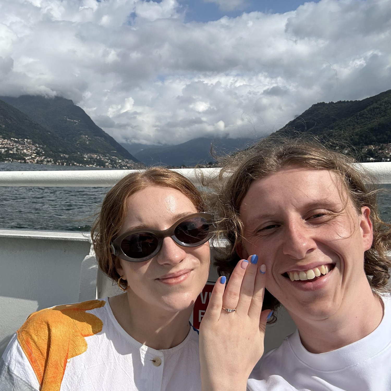 After our engagement in Como