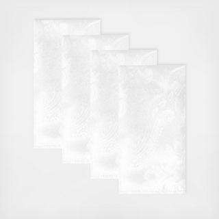 Caiden Elegance Damask Napkin, Set of 4
