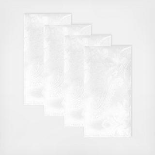 Caiden Elegance Damask Napkin, Set of 4