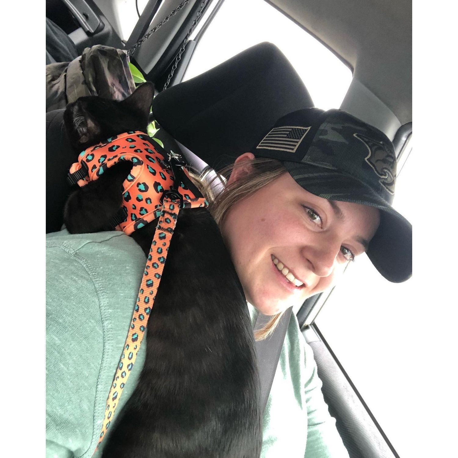 He really enjoyed his meds for the trip