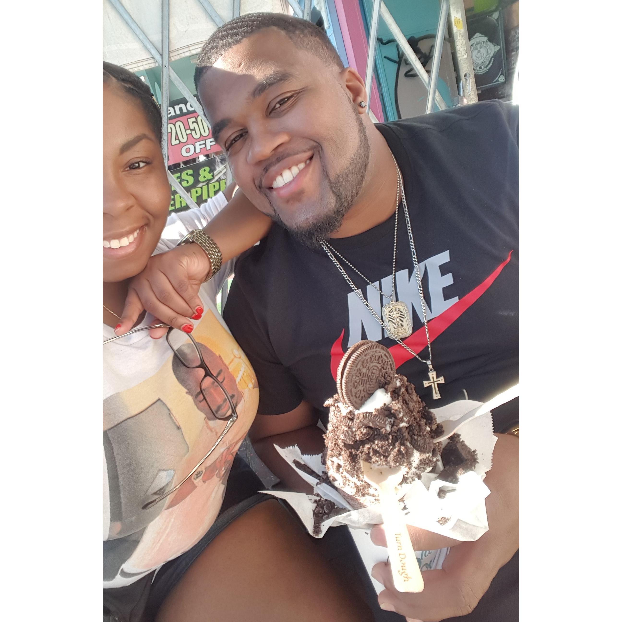 As a couple, we enjoy a collection of Ice Cream everywhere we travel too #California