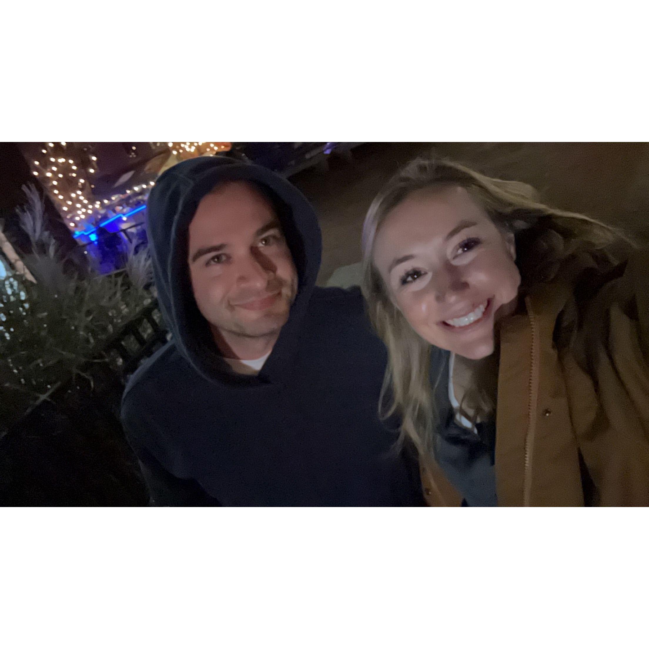 after our first shift together at The DripBar