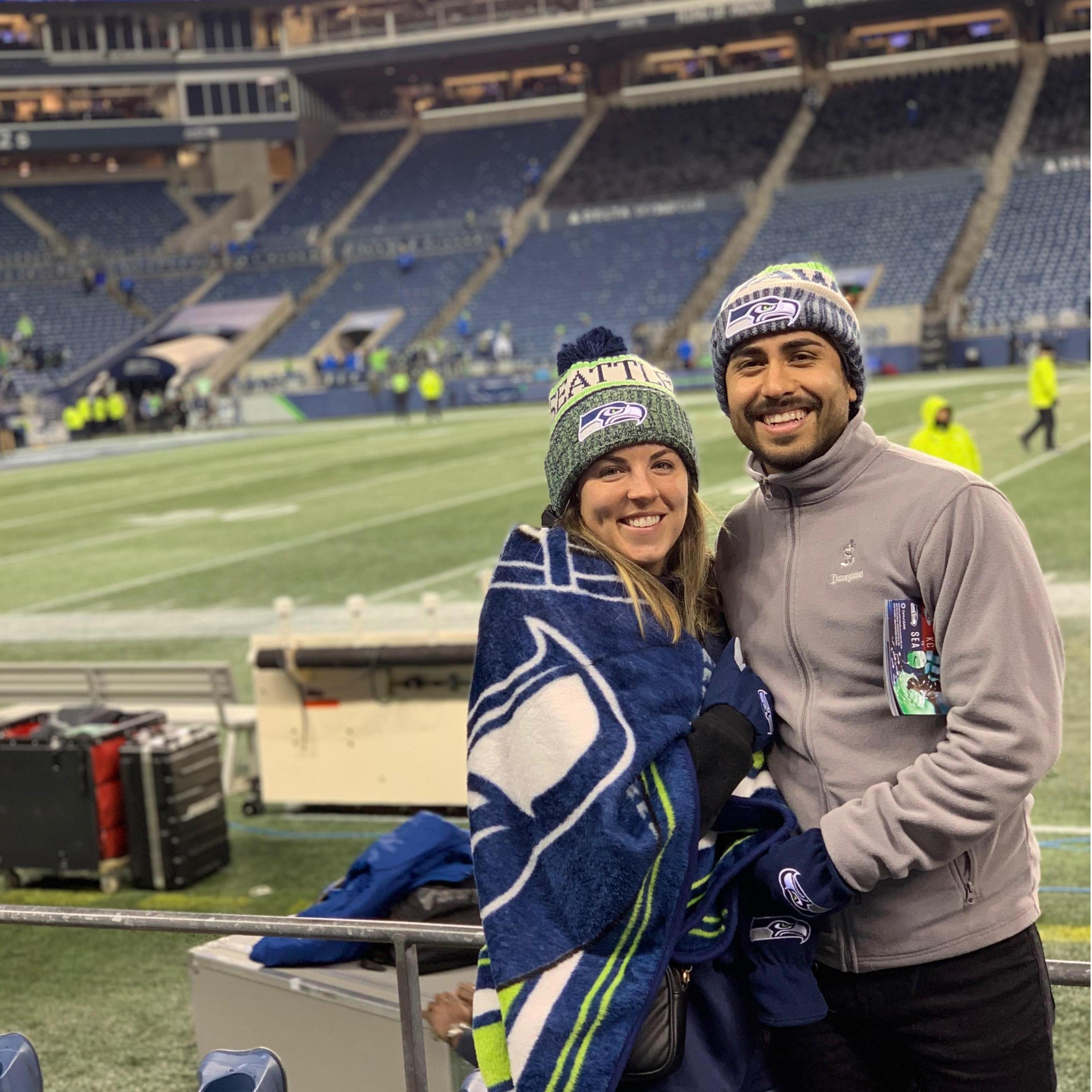 Go Seahawks! (Sorry 49er faithful!!)
