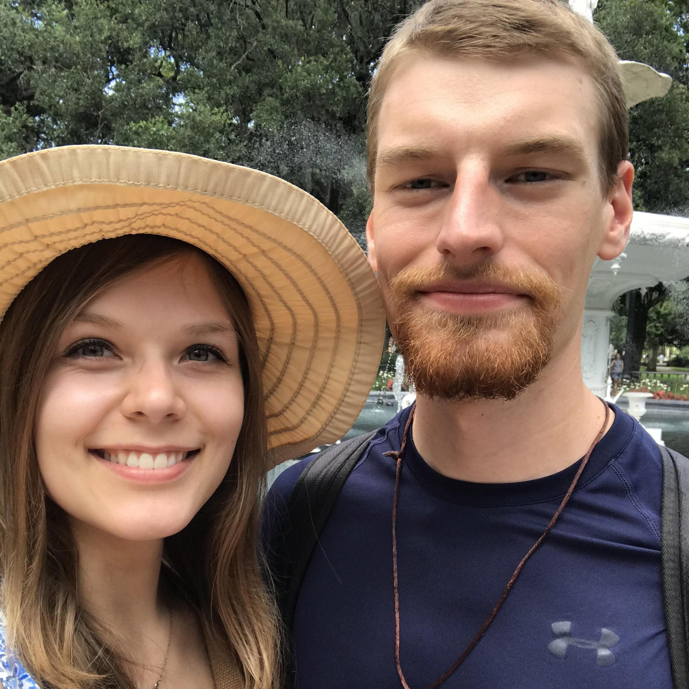 7/8/2018 - After 56 days apart, we got to have a mini-reunion! [Forsyth Park | Savannah, GA]