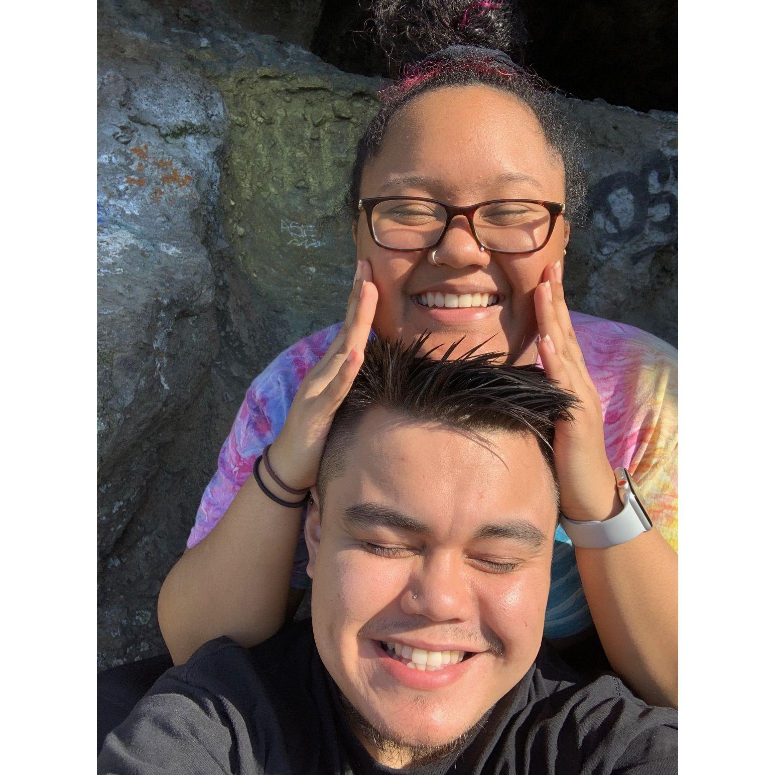 The moment we both knew we loved each other and that this would be a forever type of love