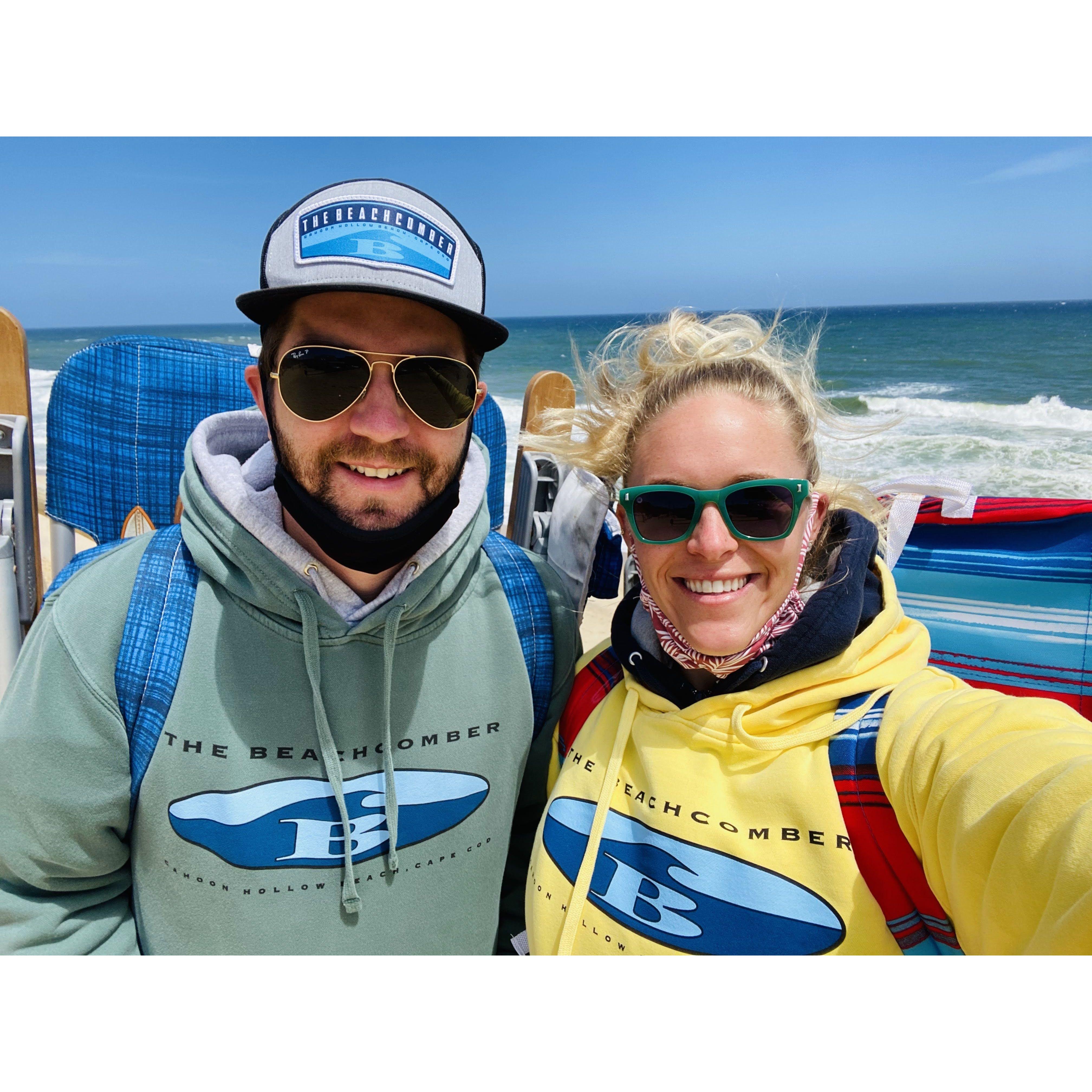MAY 2020 - Covid trip to the Beachcomber. Masks and all. 
