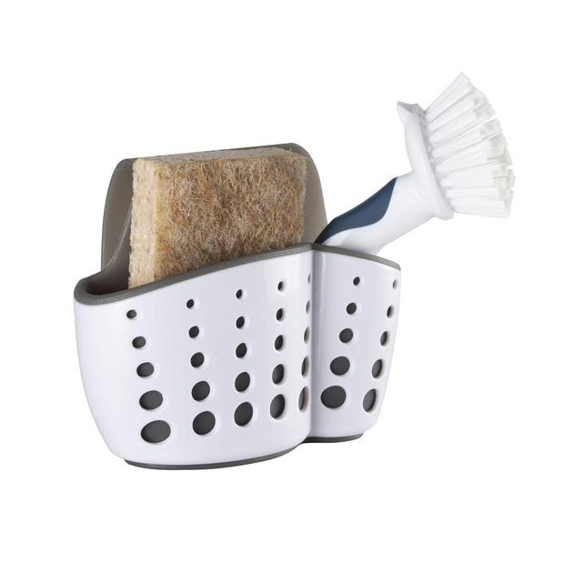 Kitchen Details 2-In-1 Sponge and Brush Sink Caddy