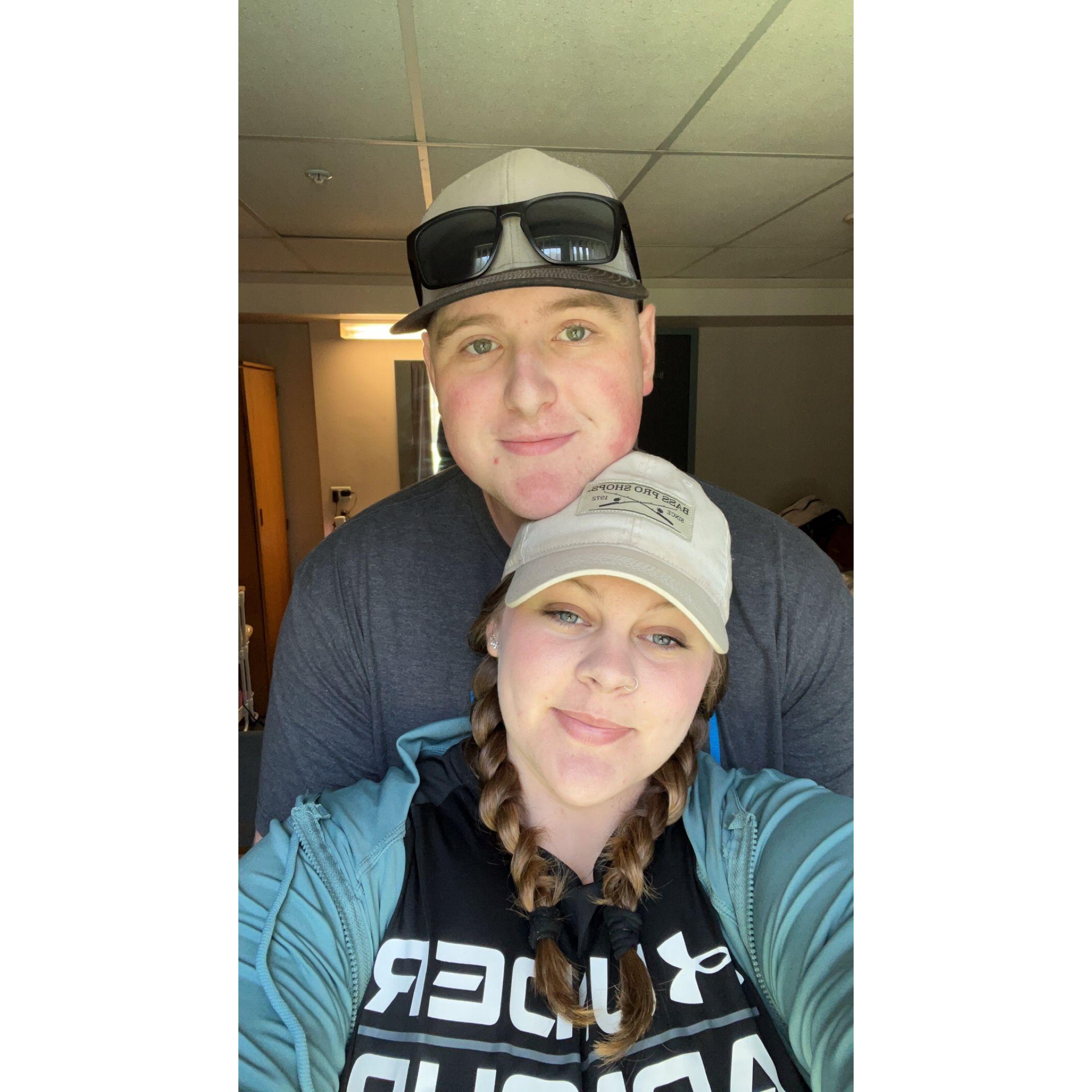 Our first time traveling together