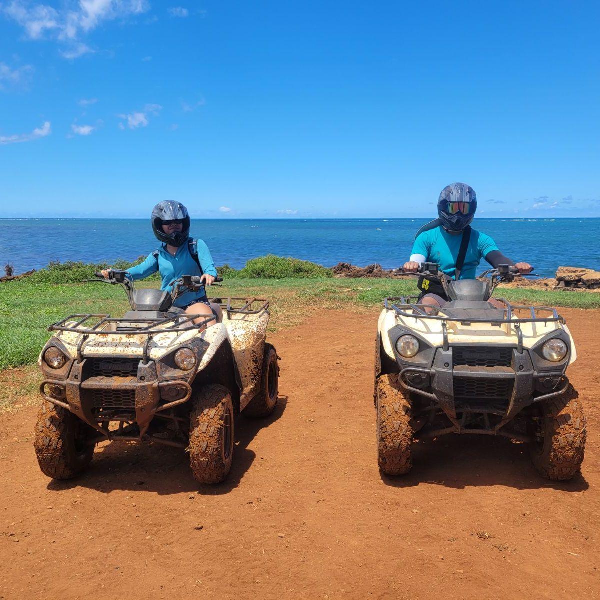 Went ATV riding in Honolulu, HI