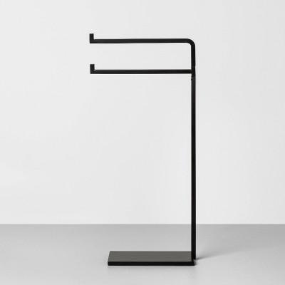 Bath Towel Stand Black - Hearth & Hand™ with Magnolia