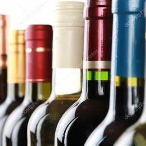 Bottle of Wine at Dinner