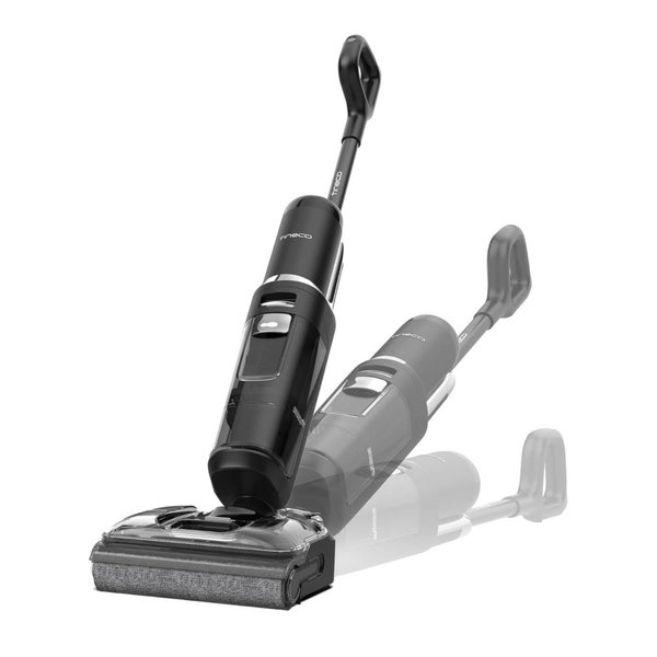 Tineco Floor ONE S7 Stretch Ultra Cordless Wet Dry Vacuum Cleaner, 180°Lay-Flat Anti-Tangle Design, 50 Minutes Runtime, 185℉ Flashdry Self-Cleaning, Dual-Sided Edge Cleaning Floor Cleaner