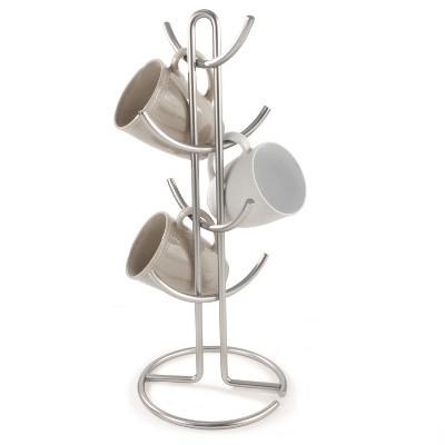 Spectrum Euro Large Mug Holder - Satin Nickel