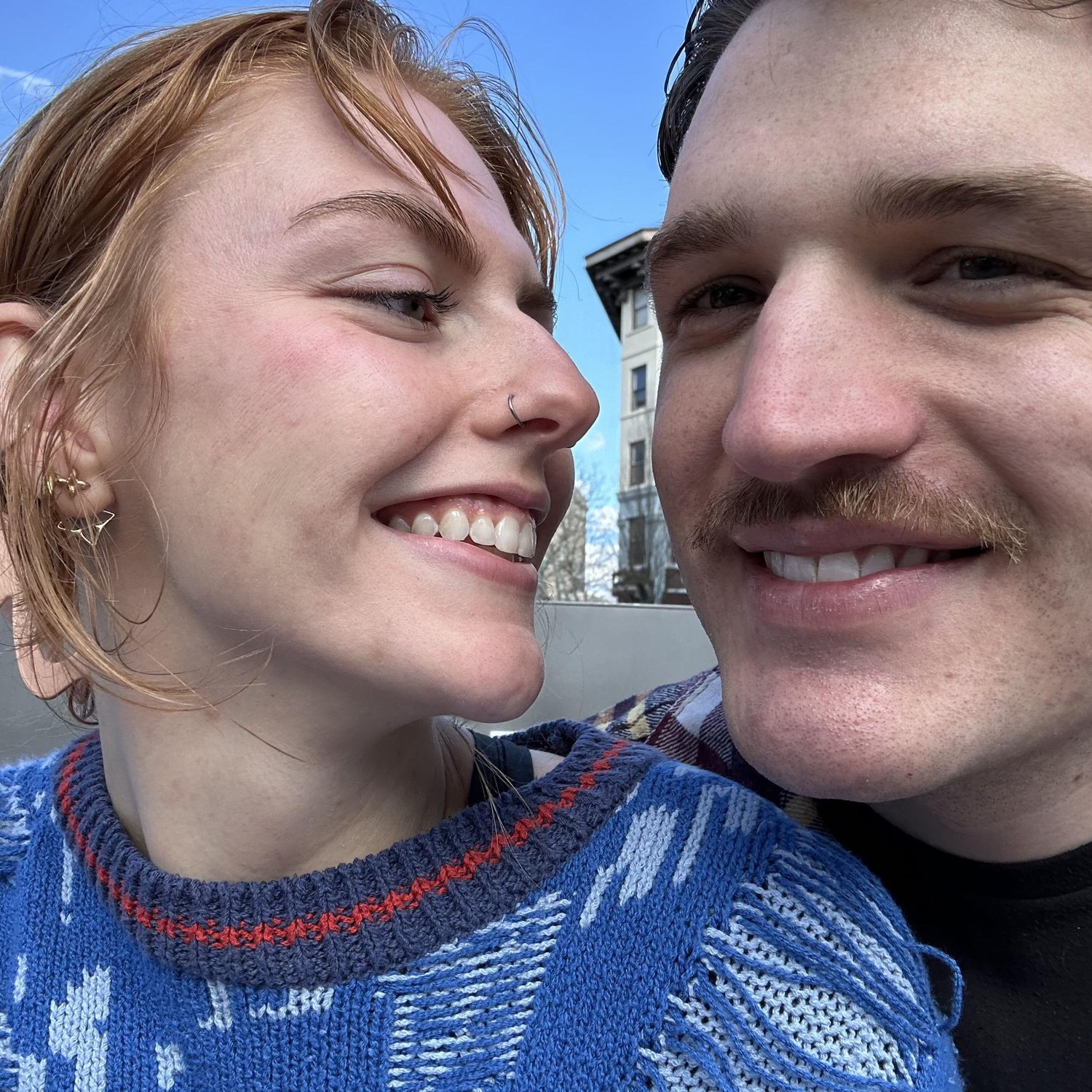 Our first trip together camping in Asheville, NC spring break 2024