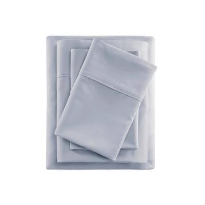 Full 600 Thread Count Cooling Cotton Sheet Set Blue