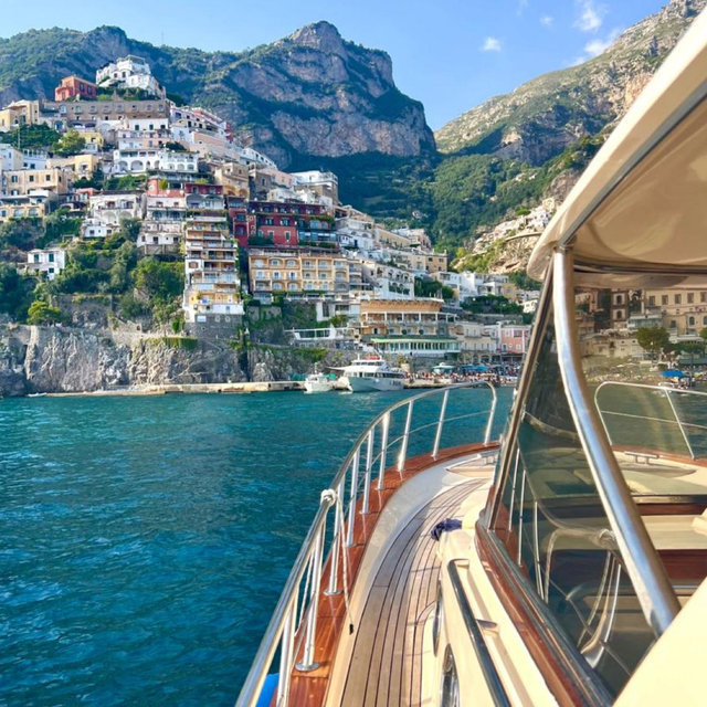 Sunset Boat in Amalfi Coast