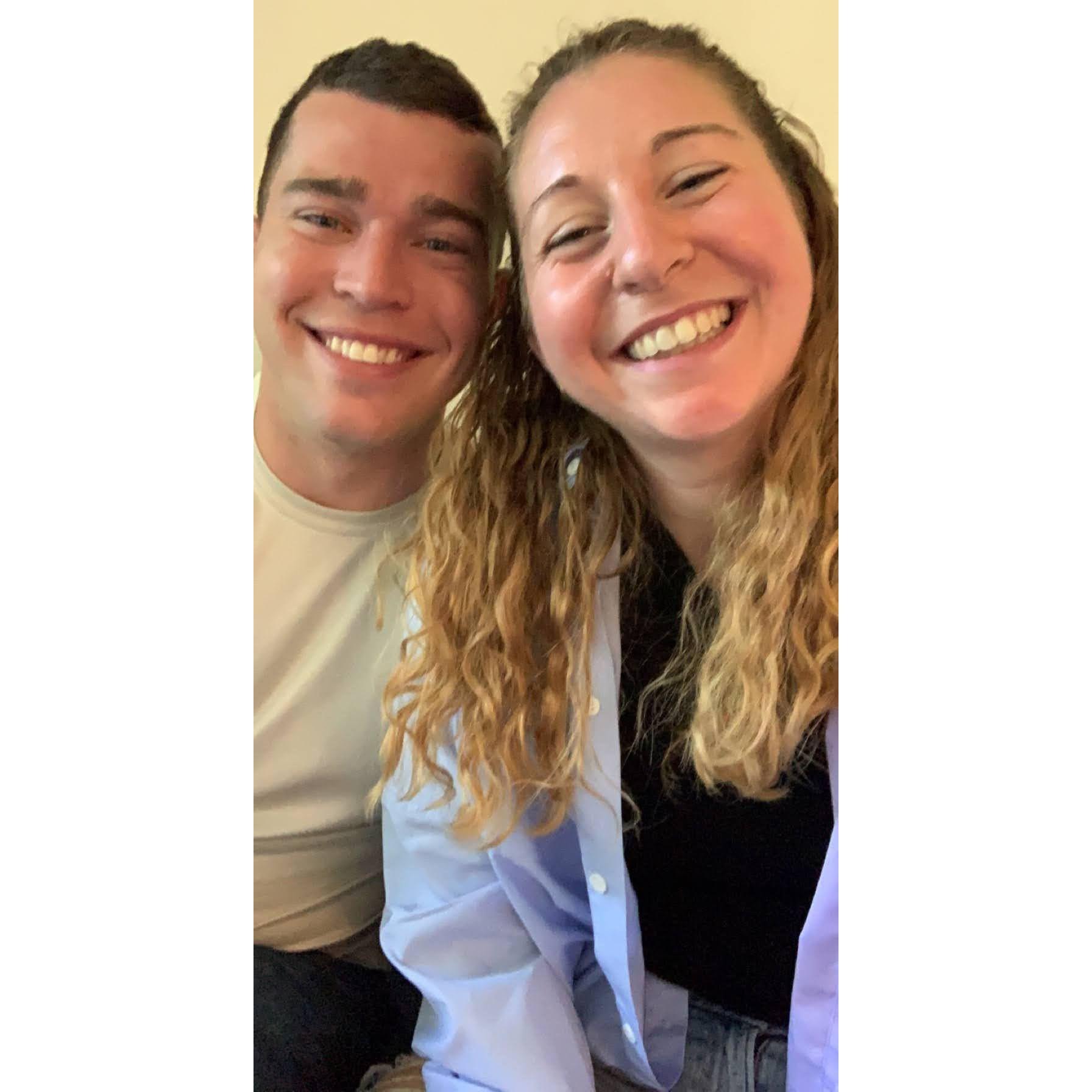 Our first picture together