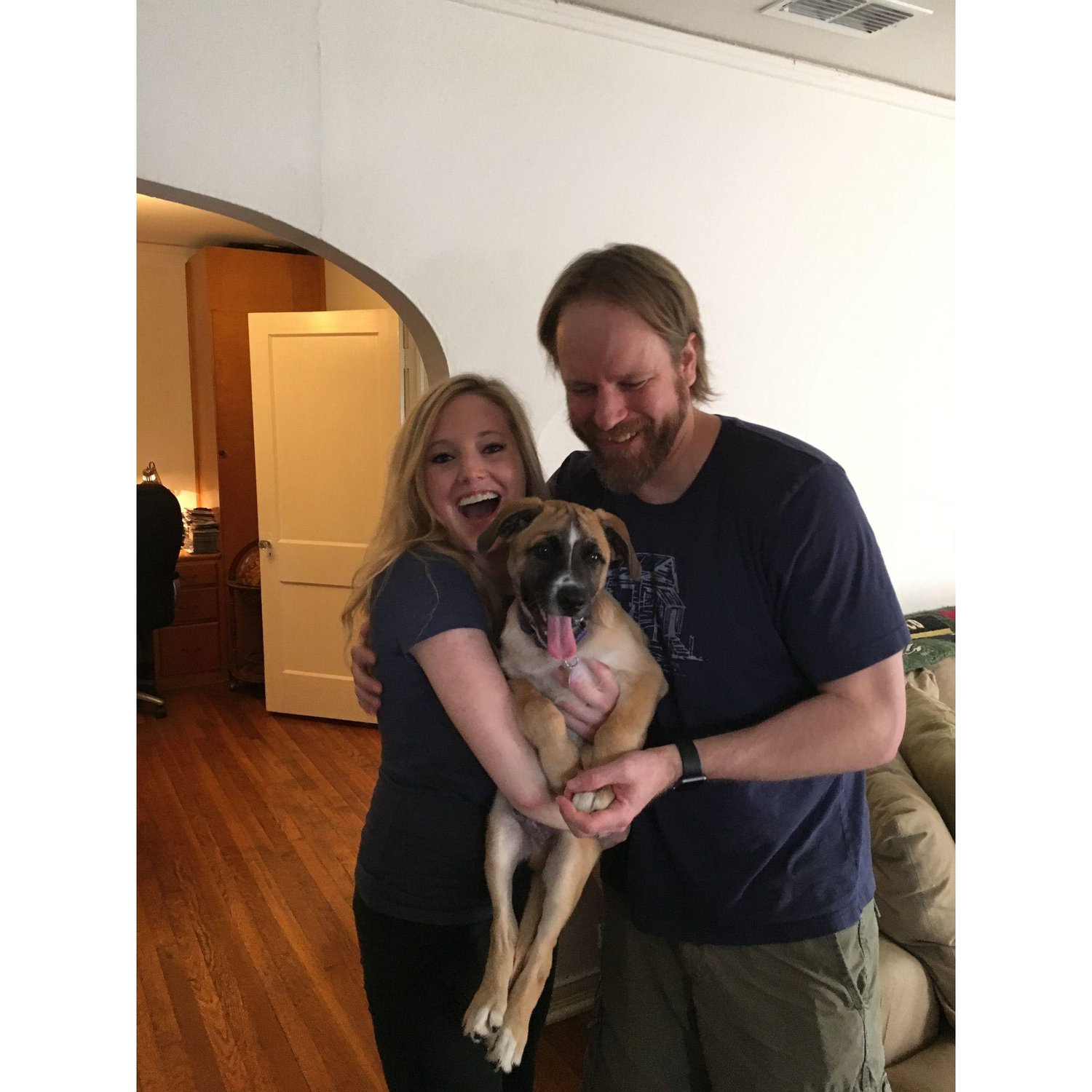 We adopted Harvey in 2017!!
