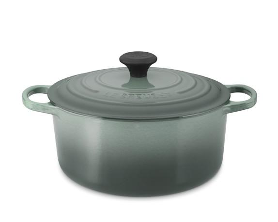 Le Creuset Signature Cast-Iron Round Dutch Oven, 5 1/2-Qt., Ocean