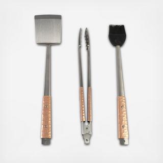 Copper Handle 3-Piece Tool Set