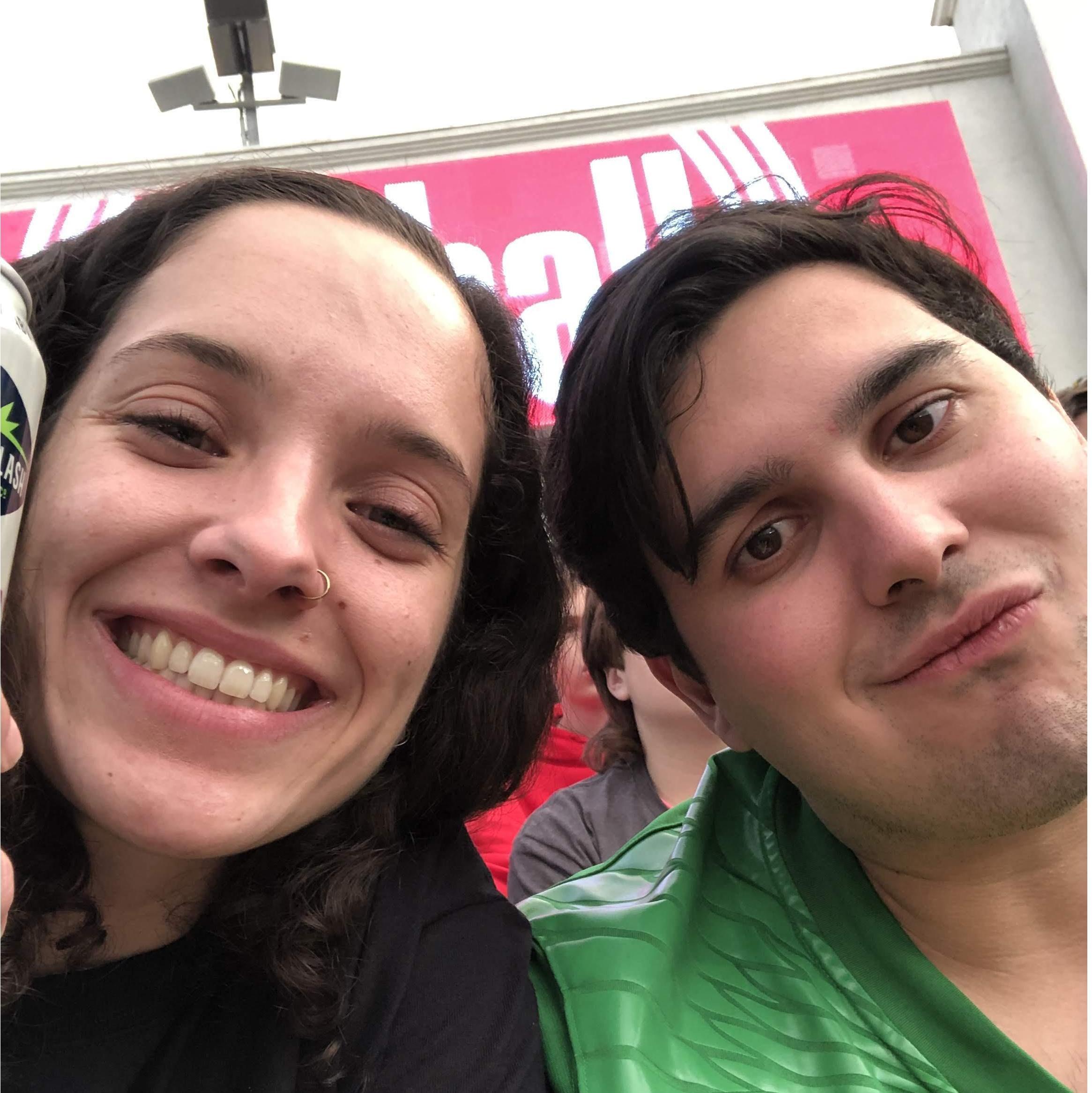 2nd Date and 1st Picture together (Rose Bowl, 2020)