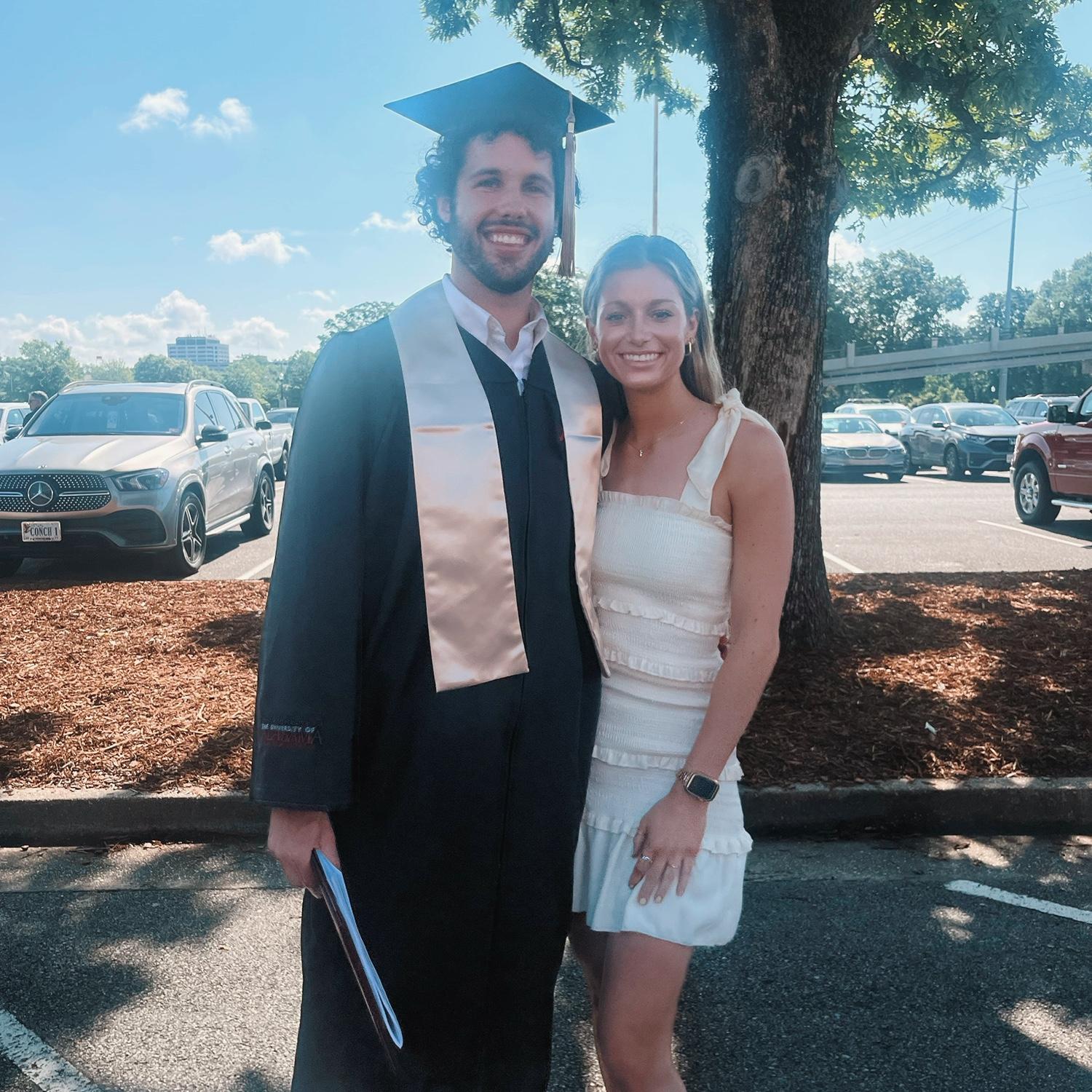 5/4/2024- Photo of Merrick's graduation at University of Alabama in Tuscaloosa, Alabama.